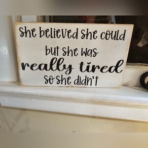 She Believed She Could Sign